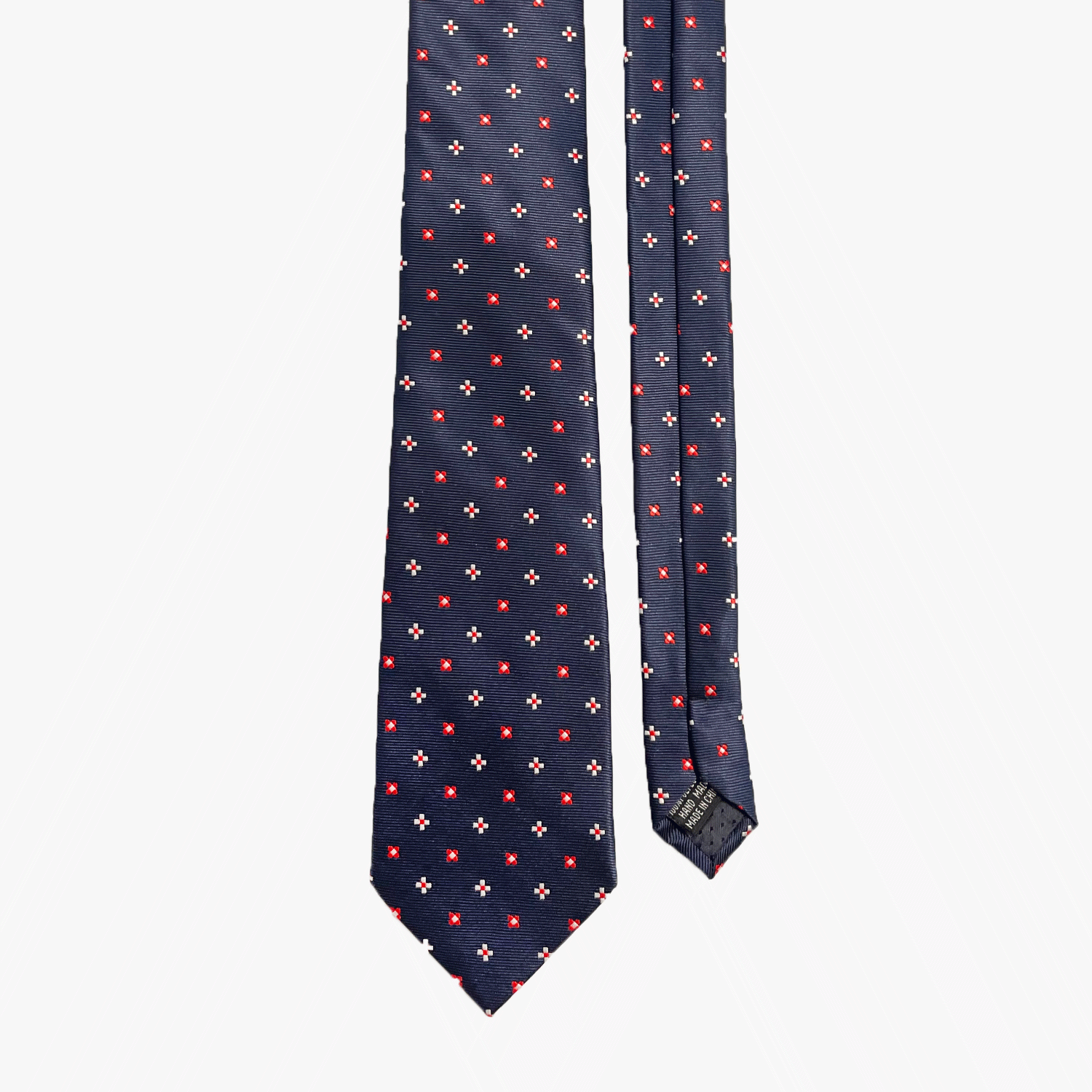 Blue Pattern Necktie