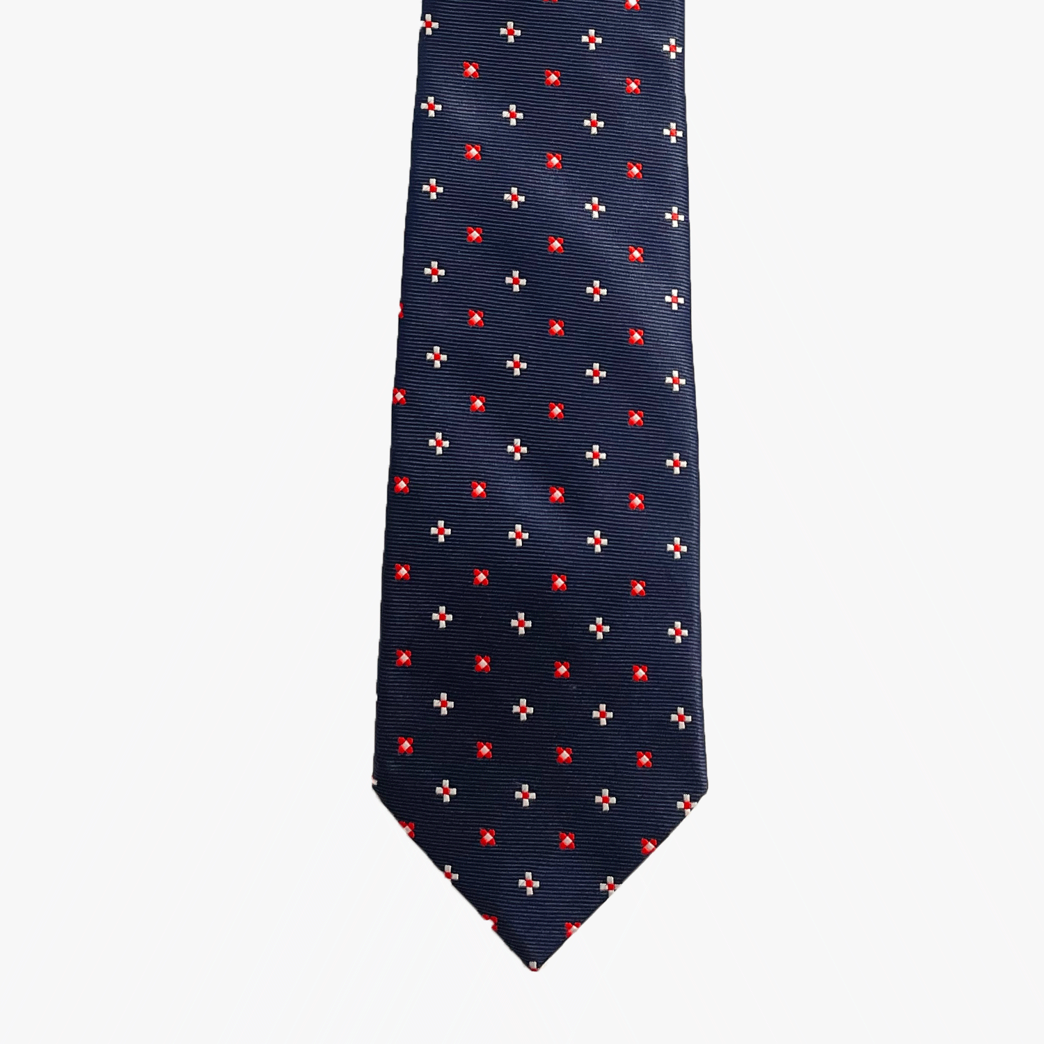 Blue Pattern Necktie