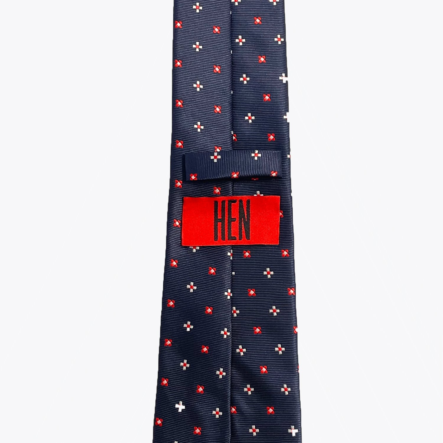 Blue Pattern Necktie