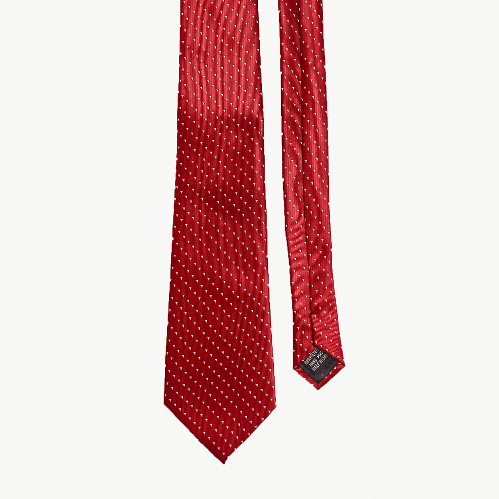 Red White Arrow Necktie